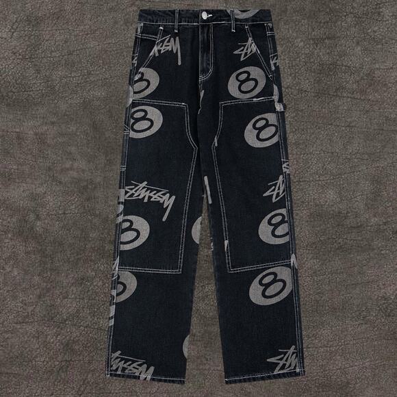 Stussy Men's Black Jeans